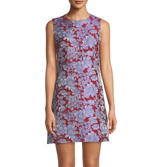 alice + olivia Coley Floral Sleeveless Dress - Picture 2 of 7